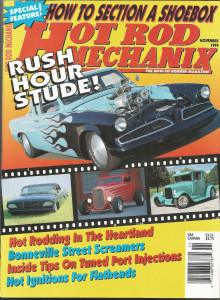 HOT ROD MECHANIX 1994 NOV - BONNEVILLE, MODEL A, '32 HIBOY,ROCKET 88,FLATHEAD